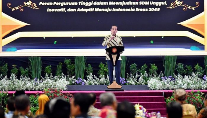 Jokowi Tekankan Peran Strategis Perguruan Tinggi Cetak SDM Unggul