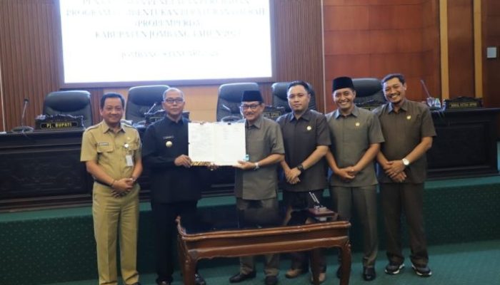 Empat Raperda Inisiatif DPRD Jombang Dibahas Di Sidang Paripurna