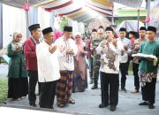 Buka Bersama Setelah Pembangunan Masjid At Taqwa SMPN 1 Mojoagung Rampung