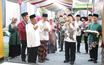 Buka Bersama Setelah Pembangunan Masjid At Taqwa SMPN 1 Mojoagung Rampung