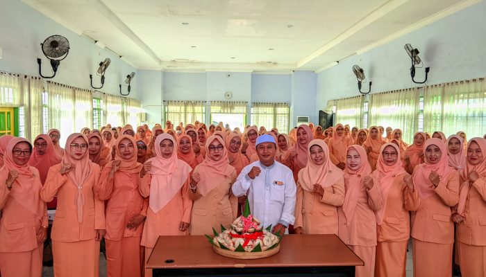Sambut Bulan Suci Ramadhan, DWP Disdikbud Jombang Gelar Megengan