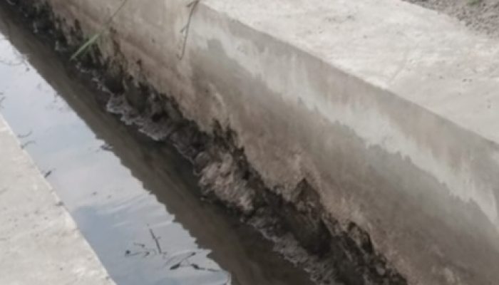 Keren, Saluran Irigasi Dibangun Model “Gantung”