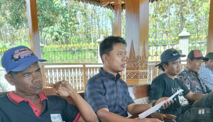 Dukung Ketahanan Pangan, Kades Ganggang Tingan Fasilitasi Normalisasi Lahan Sawah Dengan Bantuan Pengusaha