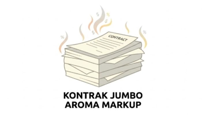 Kontrak Jumbo 6 Paket Fisik Dinas PUPR Kabupaten Mojokerto Bikin Dahi Berkerut Kencang